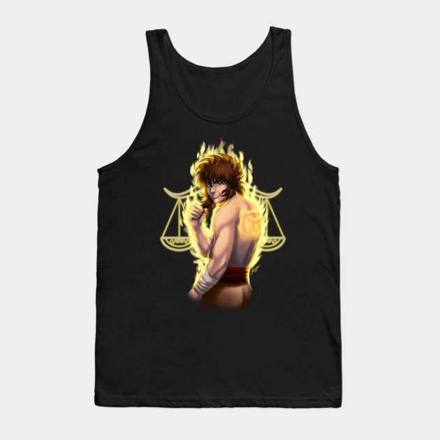 dohko libra Saint Tank Top by ekkimu